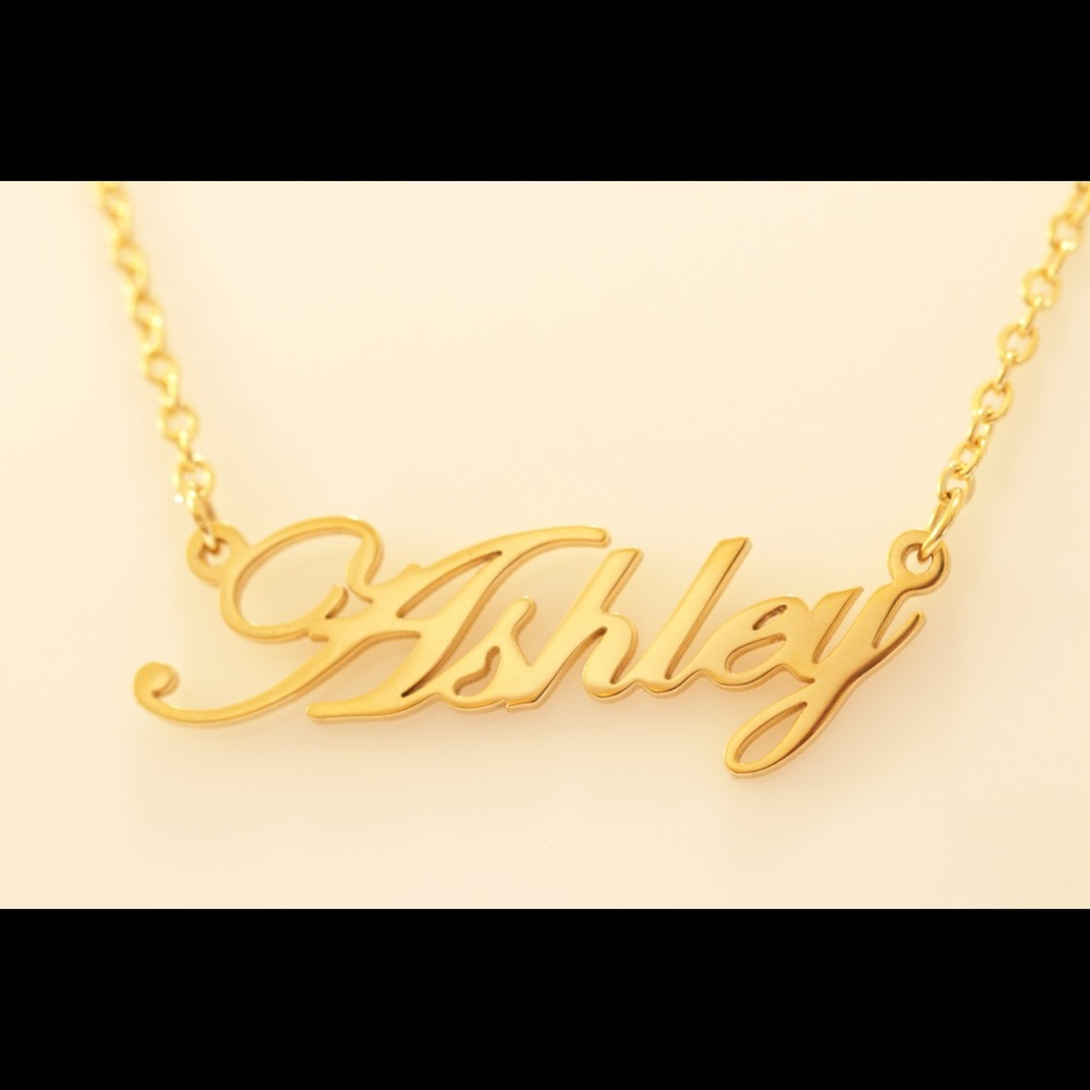 Ashley Name Necklace